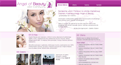 Desktop Screenshot of angel-of-beauty.pl